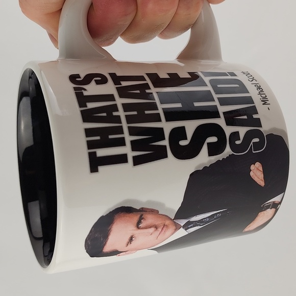 The Office Double Sided Mug THAT’s WHAT SHE SAID! Michael Scott Coffee Tea Large - Picture 10 of 12